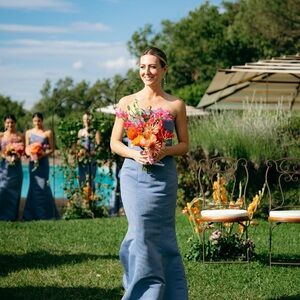 Amsale Francine Dress in Dusk Color